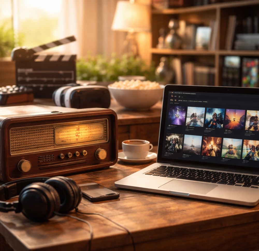 Explore Entertainment: From Classic Radio to Modern Domains
